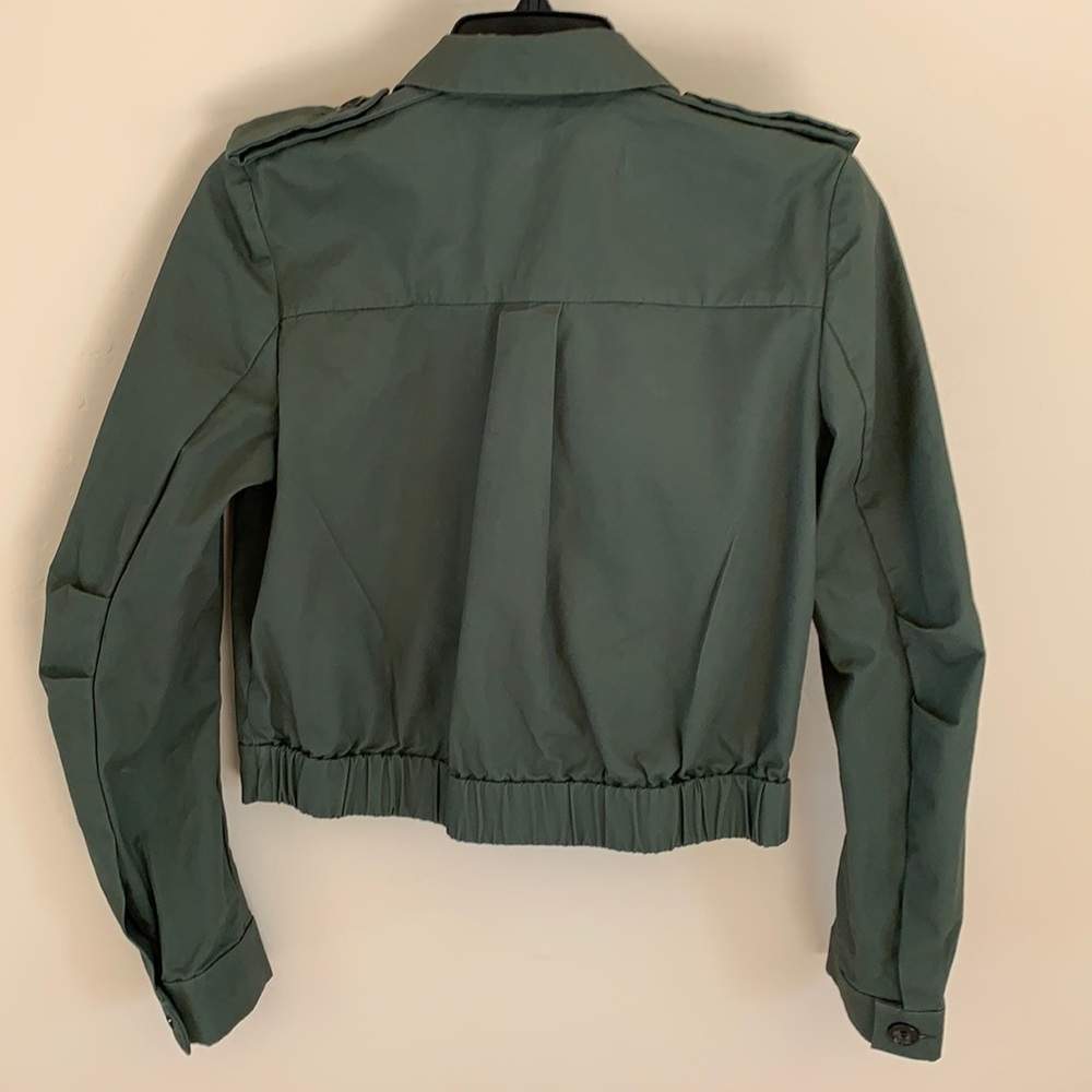 H&M  Military Style Cropped jacket - Picture 3 of 8